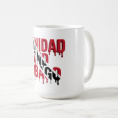 Mug St. Vincent  Drip | Caribbean Flag Design | Fan  (Devant droit)