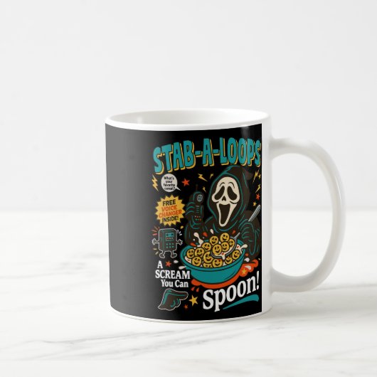 Mug Stab-a-loops Horror Cereal Box Halloween Killer Br (Droite)