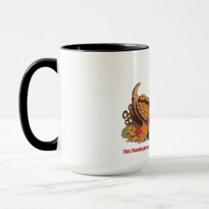 Mug Stabilité vintage de Thanksgiving - Soyez reconnai