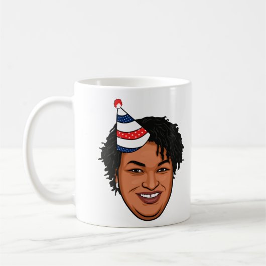 MUG STACEY ABRAMS ANNIVERSAIRE (Gauche)