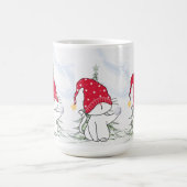 Mug Stache de Noël avec boule de neige (Centre)