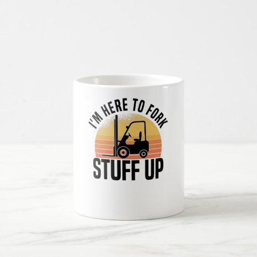 Mug Stacker Driver Forklift Driver Stacker Dit : (Centre)