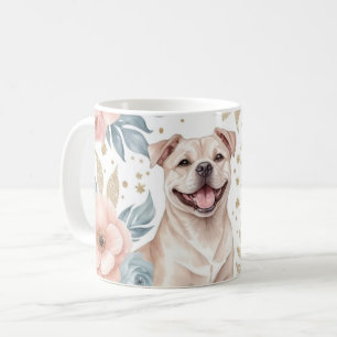 Mug Staffordshire américain avec Floral