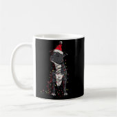 Mug Staffordshire Bull Terrier Christmas Graphics Dog  (Gauche)