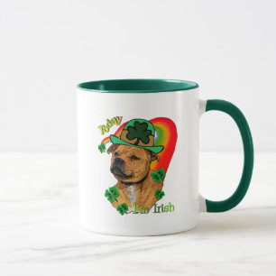 Mug Staffordshire Bull Terrier St patrick