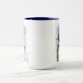 Mug Stag errant - Aquarelle (Centre)