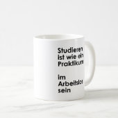 Mug "Stage au domicile" Étudiants (Devant droit)