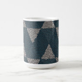 Mug Stained Glass Blue Diamond (Centre)