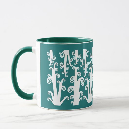 Mug Stalks Twirly - Hunter Green (Gauche)