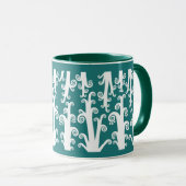 Mug Stalks Twirly - Hunter Green (Devant droit)