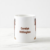 Mug Stallion Cheval du Quartier Brown Bay (Centre)