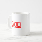 Mug Stamp Paul (Devant gauche)