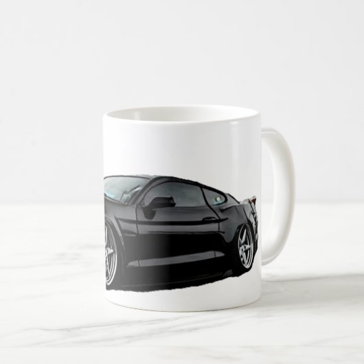 Mug Stancing Black Mustang S550 (Devant droit)