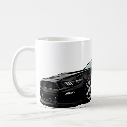 Mug Stancing Black Mustang S550 (Gauche)