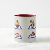 Mug Stand de gâteau délicieux (Centre)