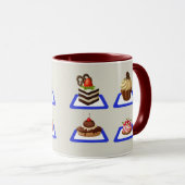 Mug Stand de gâteau délicieux (Devant droit)