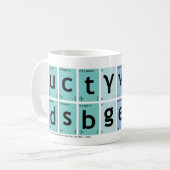 Mug standard de physique des particules (Devant gauche)