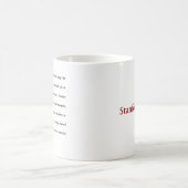 Mug Stanford BAD Lab - Poème de groupe (Centre)