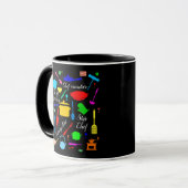 Mug Star Chef drôle, élégant, unique, personnalisable (Devant gauche)