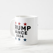 Mug Star classique de Trump Vance 2024 (Devant gauche)
