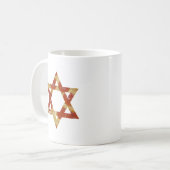 Mug star de la pizza de david (Devant gauche)