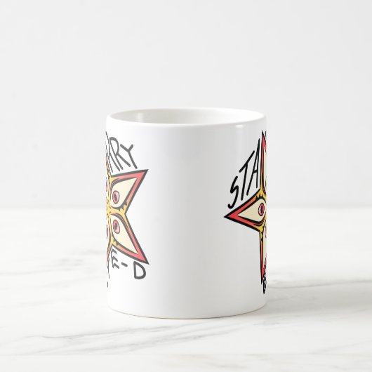 Mug Star Eye rose jaune rouge (Centre)