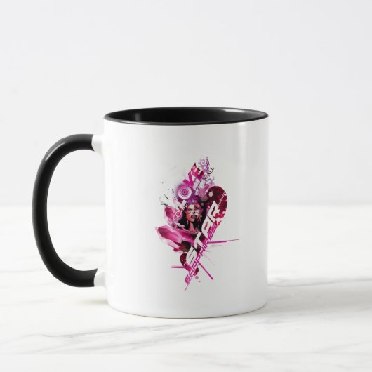 Mug Star Sapphire Graphisme 8 (Gauche)