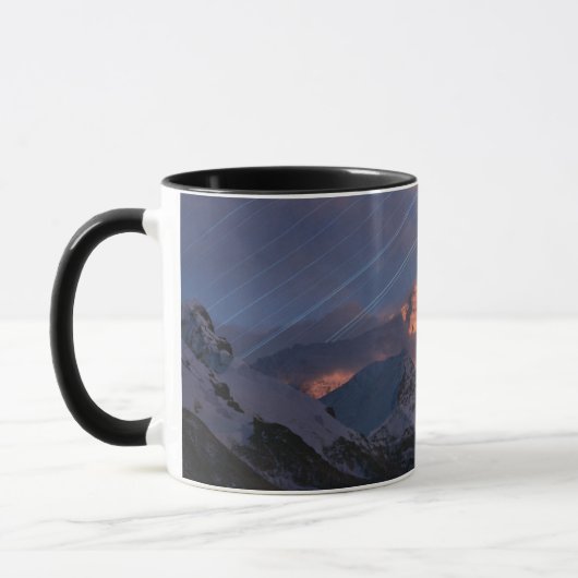 Mug Star Trail | Mt Everest Tibet, Chine (Gauche)