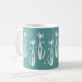 Mug Starburgh Diamond Cats on Blue (Devant gauche)