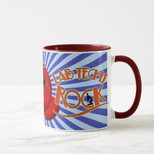 MUG STARBURST LAB TECHS ROCK (LABORATOIRE SCIENTIFIQUE