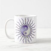 Mug Starburst pourpre Yin Yang (Gauche)