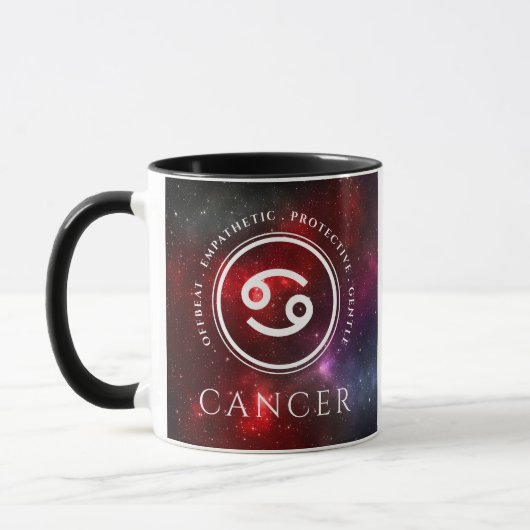 Mug Starfield Cancer Crabe Western Zodiac (Gauche)