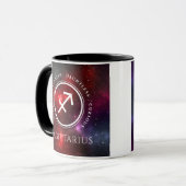 Mug Starfield Sagittarius Archer Western Zodiac (Devant gauche)