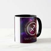 Mug Starfield Sagittarius Archer Western Zodiac (Devant droit)