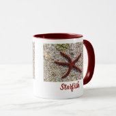 Mug Starfish Ocean Plage Vintage Souvenir rétro (Devant droit)