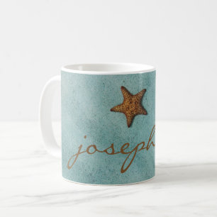 Mug Starfish on the Beach Nommé