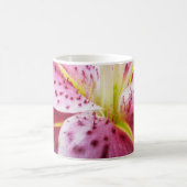 Mug Stargazer Lily brillant Magenta Floral (Centre)