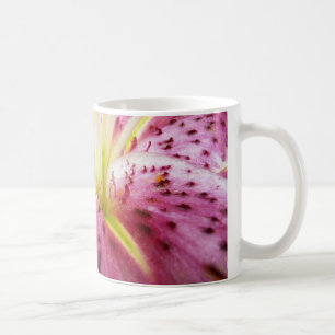 Mug Stargazer Lily brillant Magenta Floral