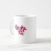 Mug Stargazer Lily Heart (Devant gauche)