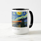 Mug Starry man coffee mug. (Devant droit)