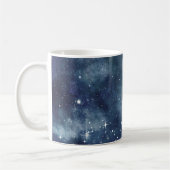 Mug Starry Night Blue Sky Stars Universe (Gauche)