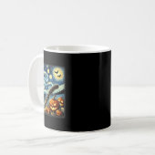 Mug Starry Night Knife Chef Halloween (Devant gauche)