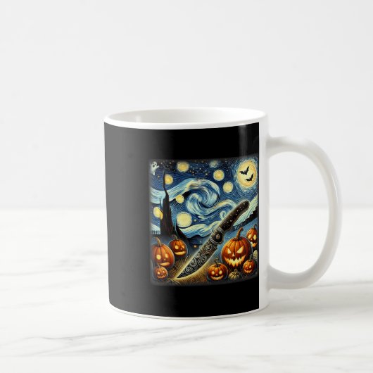 Mug Starry Night Knife Chef Halloween (Droite)