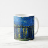 Mug Starry Night Over the Rhone par Vincent Van Gogh (Devant droit)