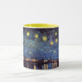 Mug Starry Night Over the Rhone par Vincent van Gogh (Centre)