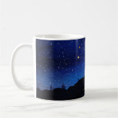 Mug Starry Night Tree Gold Taurus Zodiac Constellation (Gauche)
