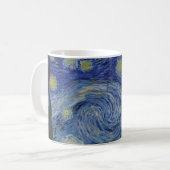 Mug Starry Night & Van Gogh /célèbre art vintage (Devant gauche)