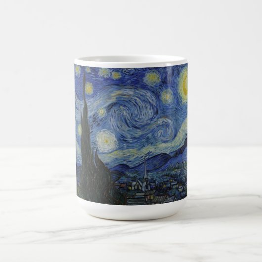 Mug Starry Night, Van Gogh Célèbre Peinture (Centre)