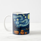 Mug Starry Night Van Gogh Nom d'Halloween (Gauche)