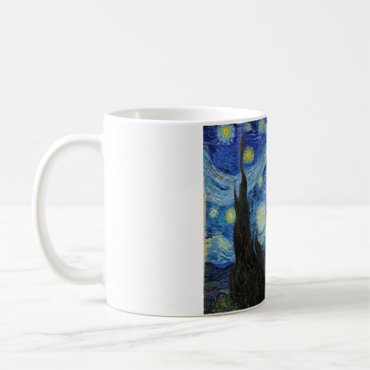 Mug Starry Night, Vincent van Gogh (Gauche)